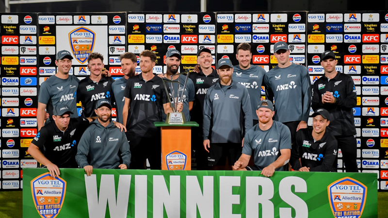 New Zealand wrap up Tri-Nation series with win over Pakistan | News Article