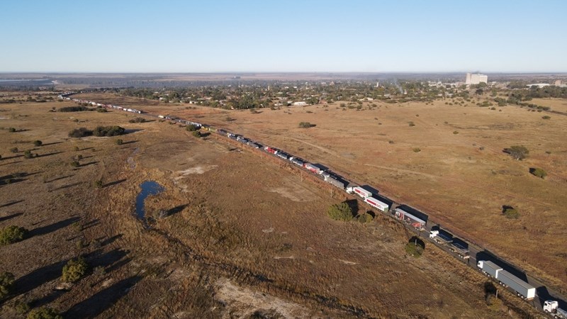 #TruckDrivers' strike continues; R34 and N12 closed | News Article