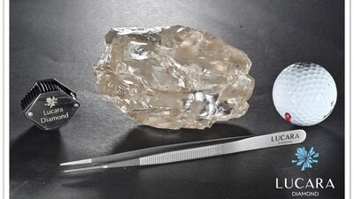 Wêreld se tweede grootste diamant in Botswana gevind | News Article