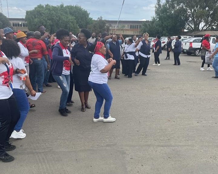 DA, VF Plus vra optrede teen stakers wat hospitale ontwrig | News Article