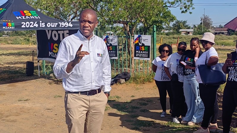 Rise Mzansi’s leader inspects incomplete housing project in Bloemfontein – VIDEO | News Article