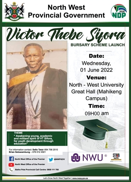 Bursary renamed after ANC stalwart - Vimarsana News