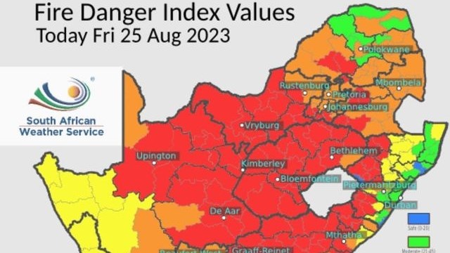 Free State warned about possibility of more veldfires this weekend  | News Article