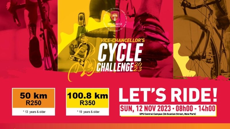 SPU Vice-Chancellor’s Cycle Challenge is back! SPU Vice-Chancellor’s Cycle Challenge is back! | News Article