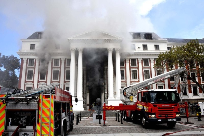 Man arrested for Parliament fire faces housebreaking, arson charges | News Article