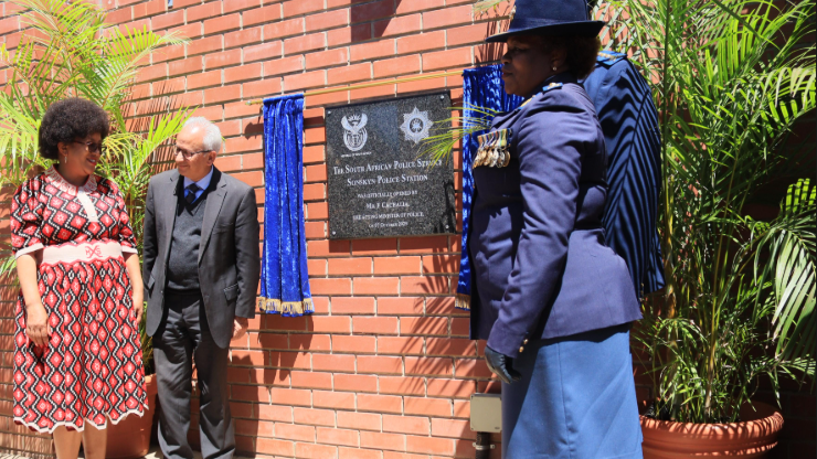 ‘Community safety strengthened’ with opening of Sonskyn police station | News Article