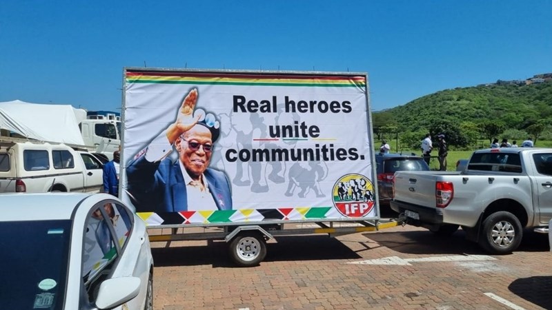 #Elections2021: ‘Real heroes unite’ - IFP capitalises on DA’s poster blunder | News Article