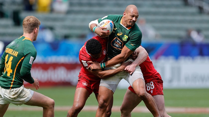 Blitzboks remain in top three midway through World Series Blitzboks remain in top three midway through World Series | News Article