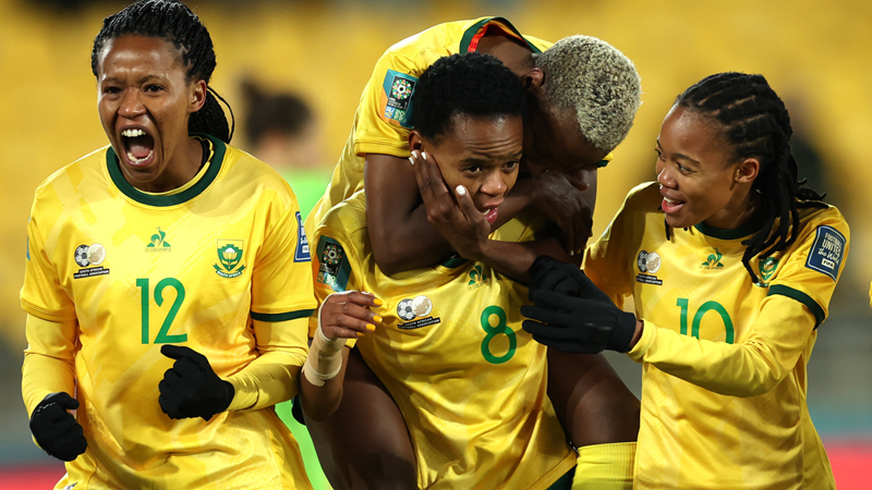 Banyana create history by beating Italy | News Article