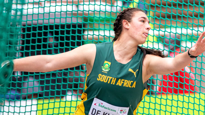 Free State's De Klerk wins discus bronze in Cali | News Article