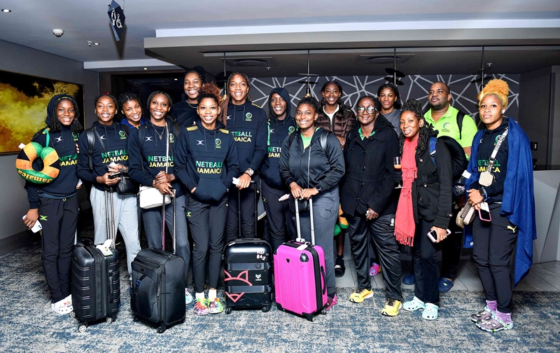 Jamaica arrive in SA for Netball World Cup OFM