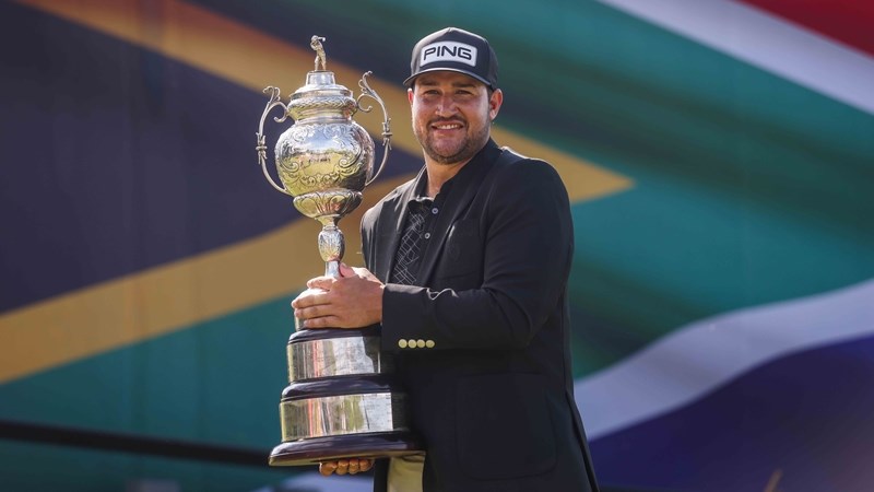Lawrence joins the greats as SA Open champion | News Article