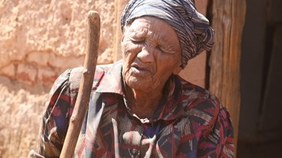 North West elderly woman receives newly built house | News Article