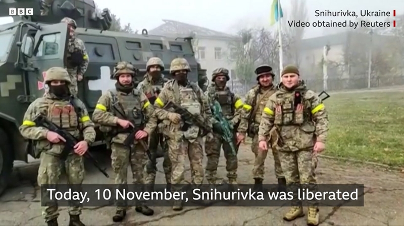 Ukraine war: Kyiv claims major gains | News Article