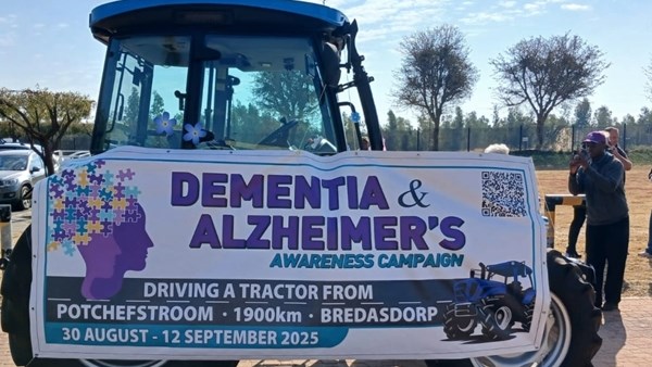 Trekker skep bewustheid oor dimensie, alzheimersiekte van Potchefstroom tot Bredasdorp | News Article