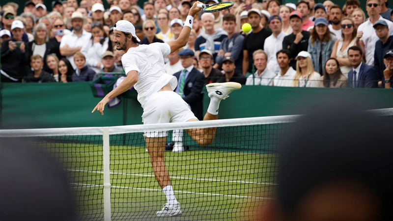 Harris fights hard to reach Wimbledon second round Harris fights hard to reach Wimbledon second round | News Article