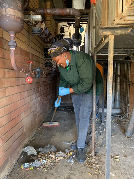 Health Department lauds female cleaners | News Article