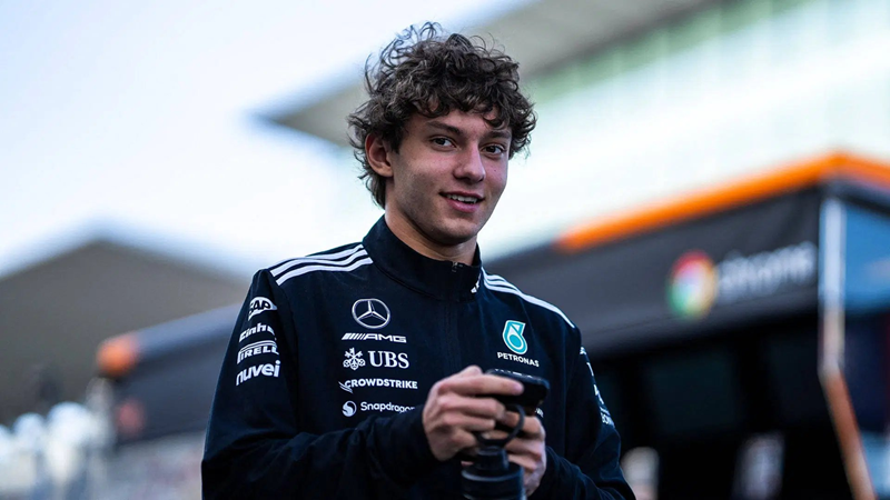 Italian teen Antonelli makes F1 history Italian teen Antonelli makes F1 history | News Article