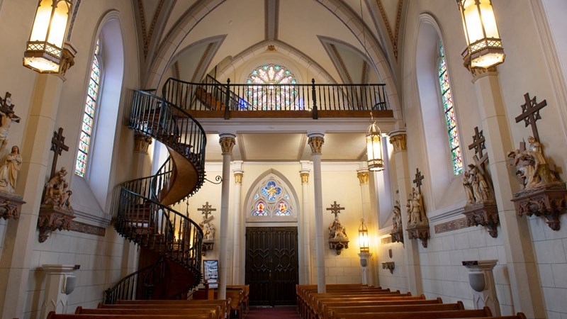 Conspiracy Corner – the staircase at Loretto Chapel Conspiracy Corner – the staircase at Loretto Chapel | News Article