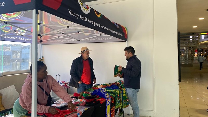 Portuguese community vibing ahead of Bok Test Portuguese community vibing ahead of Bok Test | News Article