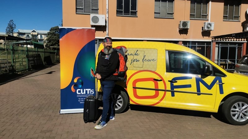 Bfn food security activist on his way to Mozambique | News Article