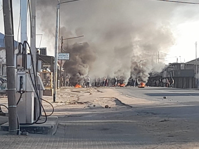 R721 near Vredefort closed due to service delivery protest  | News Article