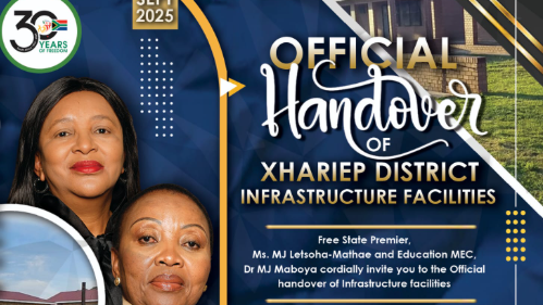 New school facilities to be unveiled in Xhariep District | News Article