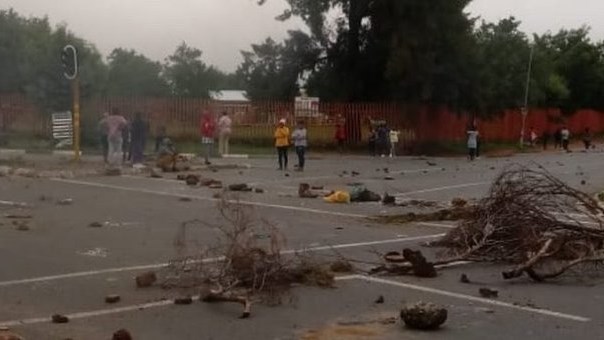 Irate residents disrupt first day of school in North West | News Article