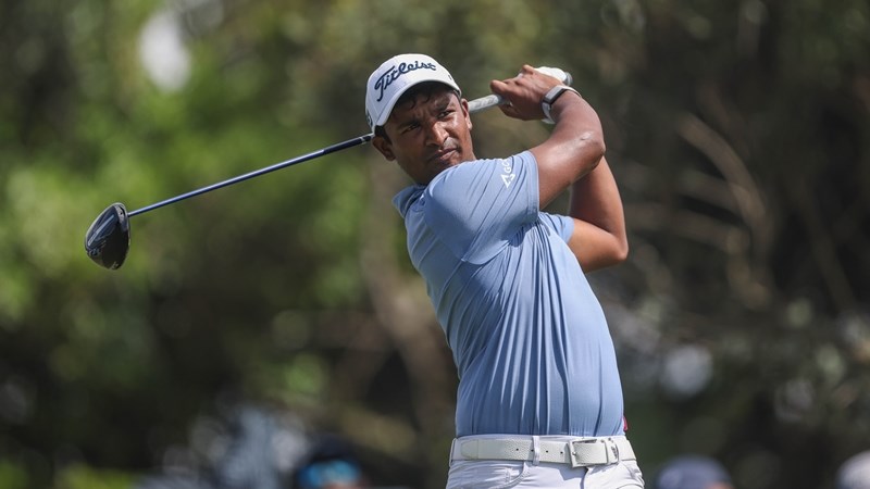 Naidoo, Canter share the lead heading into final round | News Article