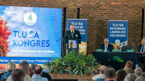 TLU SA Kongres kyk na oplossings vir landbou-uitdagings TLU SA Kongres kyk na oplossings vir landbou-uitdagings | News Article
