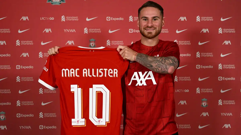 Mac Allister confirmed as a Liverpool player | News Article