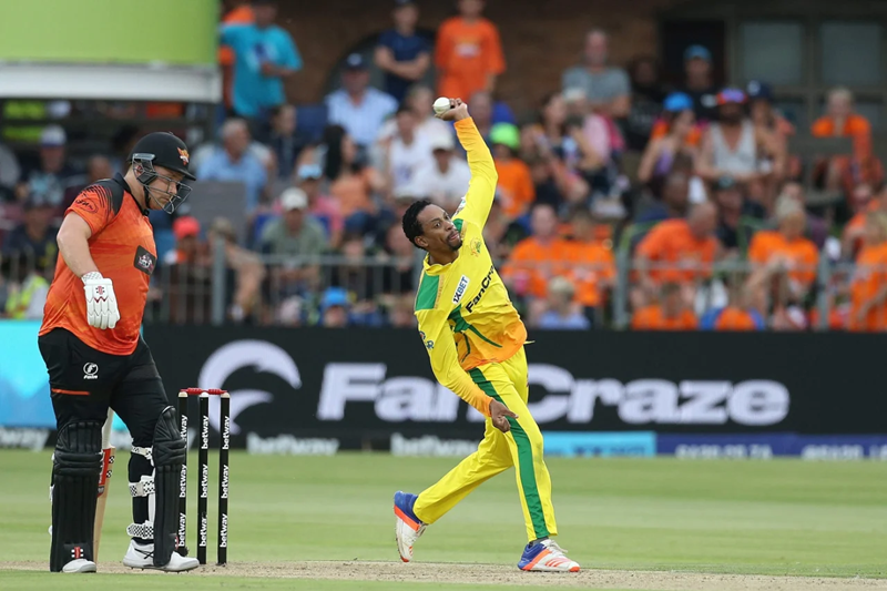 Phangiso suspended from bowling in SA20  | News Article