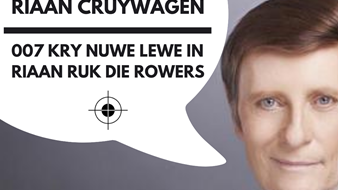 Riaan Cruywagen new 007? Riaan Cruywagen new 007? | News Article