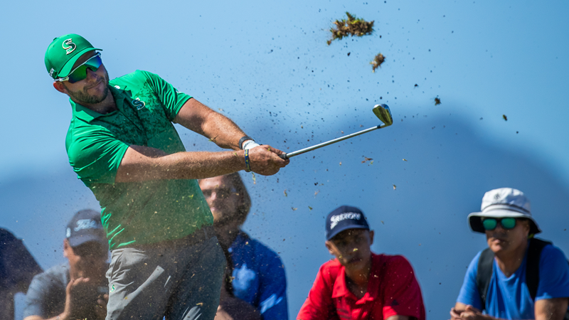 Burmester wins by seven strokes at Oubaai | News Article