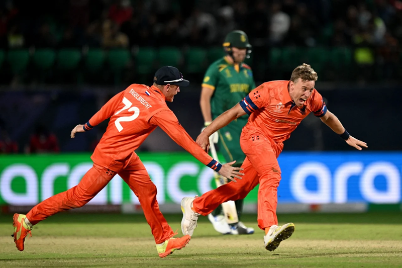 The Dutch stun the Proteas in Dharamsala | News Article