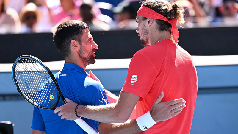 Zverev into Australian Open final after Djokovic injury | News Article