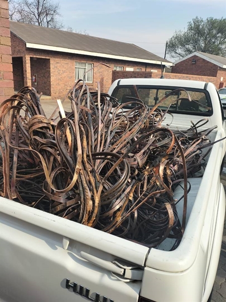 Man betrap met gesteelde koper ter waarde van R100 000 | News Article