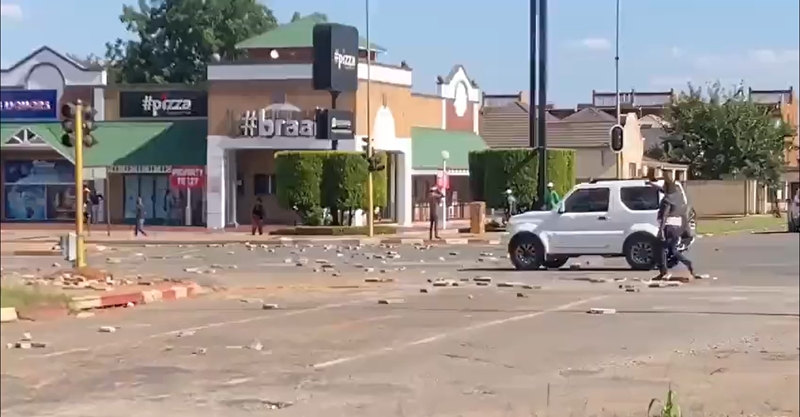 Police arrest seven after violent protests in Potchefstroom | News Article