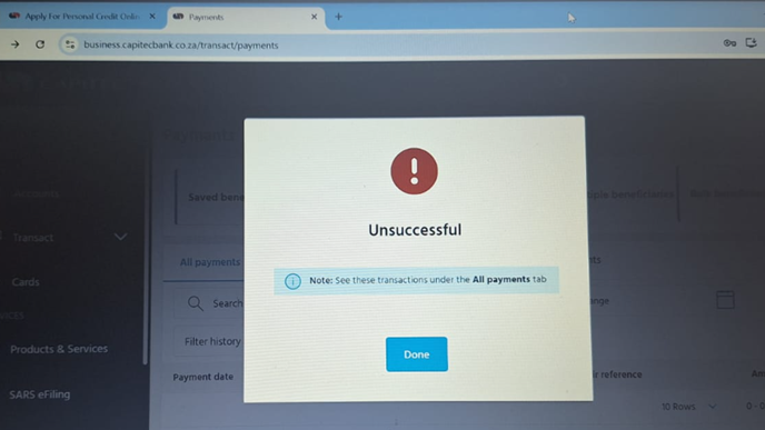 Capitec-fout lei tot dubbelbetalings vir Hartswater-gastehuis se personeel Capitec-fout lei tot dubbelbetalings vir Hartswater-gastehuis se personeel | News Article