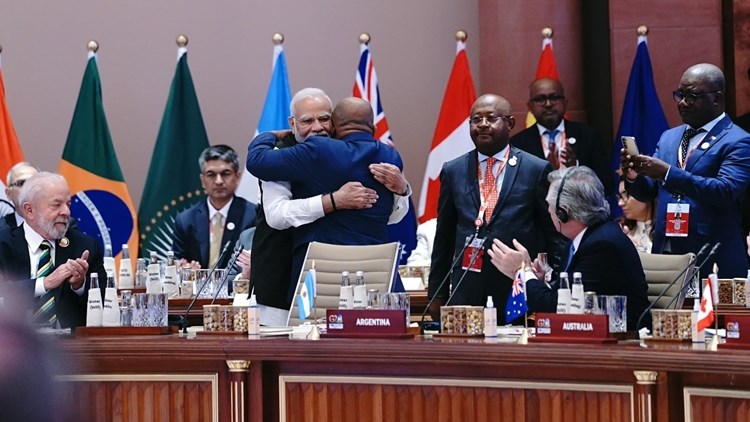 Afrika-unie neem amptelik sy stoel in as nuwe G20-lid Afrika-unie neem amptelik sy stoel in as nuwe G20-lid | News Article