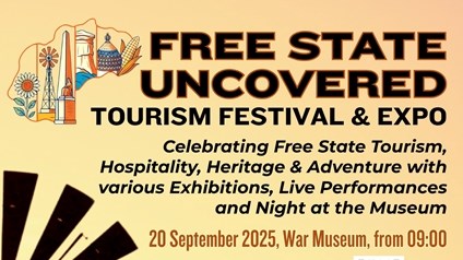 Toerisme- en gasvryheidsektor vat hande by Free State Uncovered Tourism Festival & Expo Toerisme- en gasvryheidsektor vat hande by Free State Uncovered Tourism Festival & Expo | News Article
