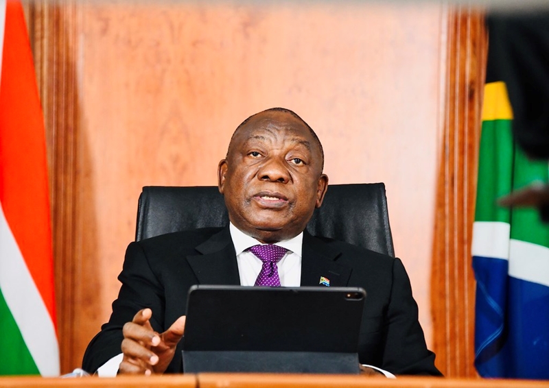 Someone held for questioning over Parliament fire - Ramaphosa - Vimarsana News