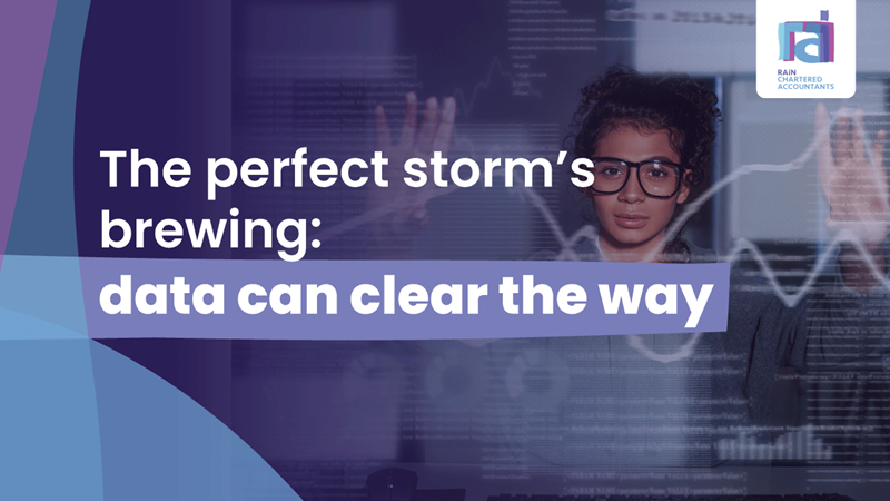 The perfect storm’s brewing: Data can clear the way | News Article