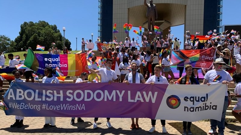 LGBTQI+-oorwinning in Namibië in volkleur gevier LGBTQI+-oorwinning in Namibië in volkleur gevier | News Article