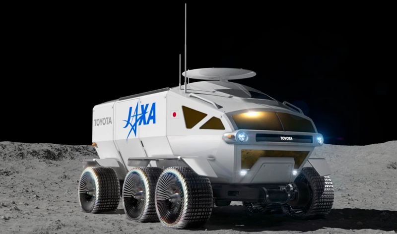 Weird Wide Web - Toyota to help develop a vehicle for the moon | News Article