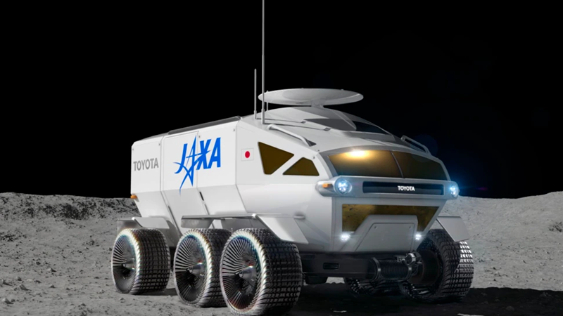 Weird Wide Web - Toyota to help develop a vehicle for the moon | News Article