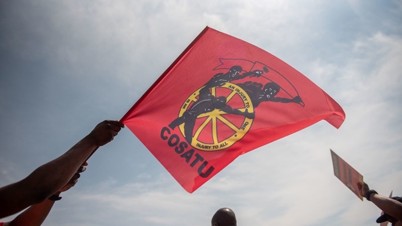 Cosatu-staking Maandag fyn dopgehou vir wetteloosheid | News Article