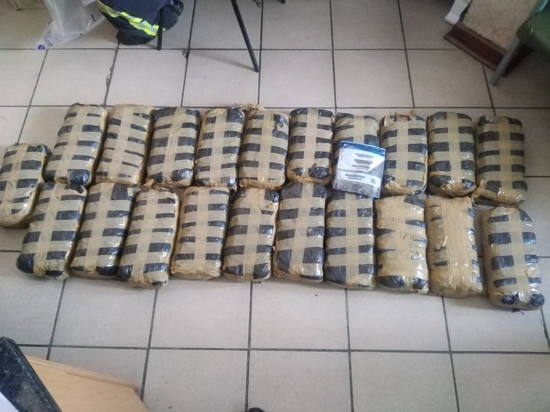 Dagga worth R100 000 found at accident scene; truck driver arrested | News Article