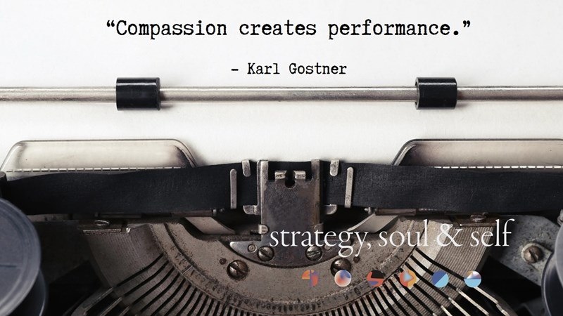 Letters from Karl - Compassion And Performance | News Article
