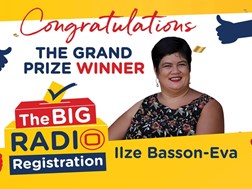 Upington listener wins OFM's Big Radio Registration grand prize | News Article